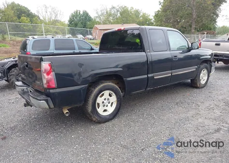 2005 Chevrolet Silverado 1500 Lt из США, поврежденный, VIN 1GCEC19Z95Z156125